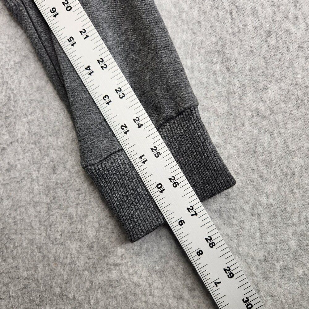 Garnet Hill Dress Womens XS Gray Trainer Hooded Tunic Sweatshirt Athleisure - Picture 8 of 13
